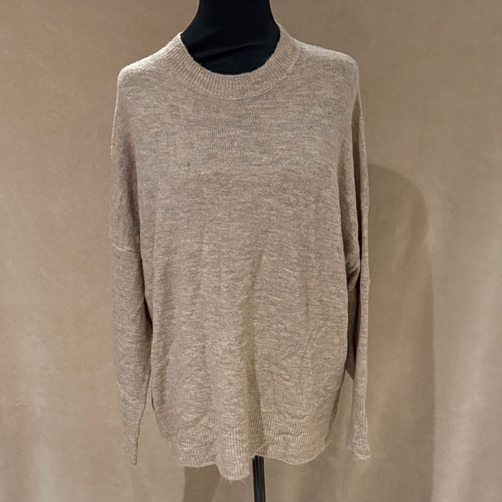Dreamers Men's Tan Crewneck Sweater